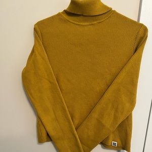 Lucy & Yak Aiden Rollneck Turtleneck Top